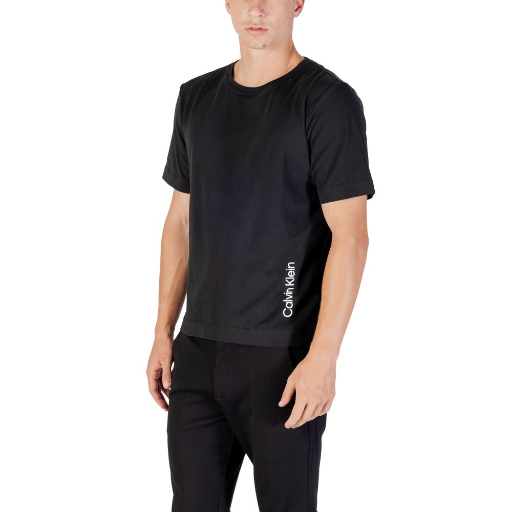 Calvin Klein Sport Black Cotton T-Shirt