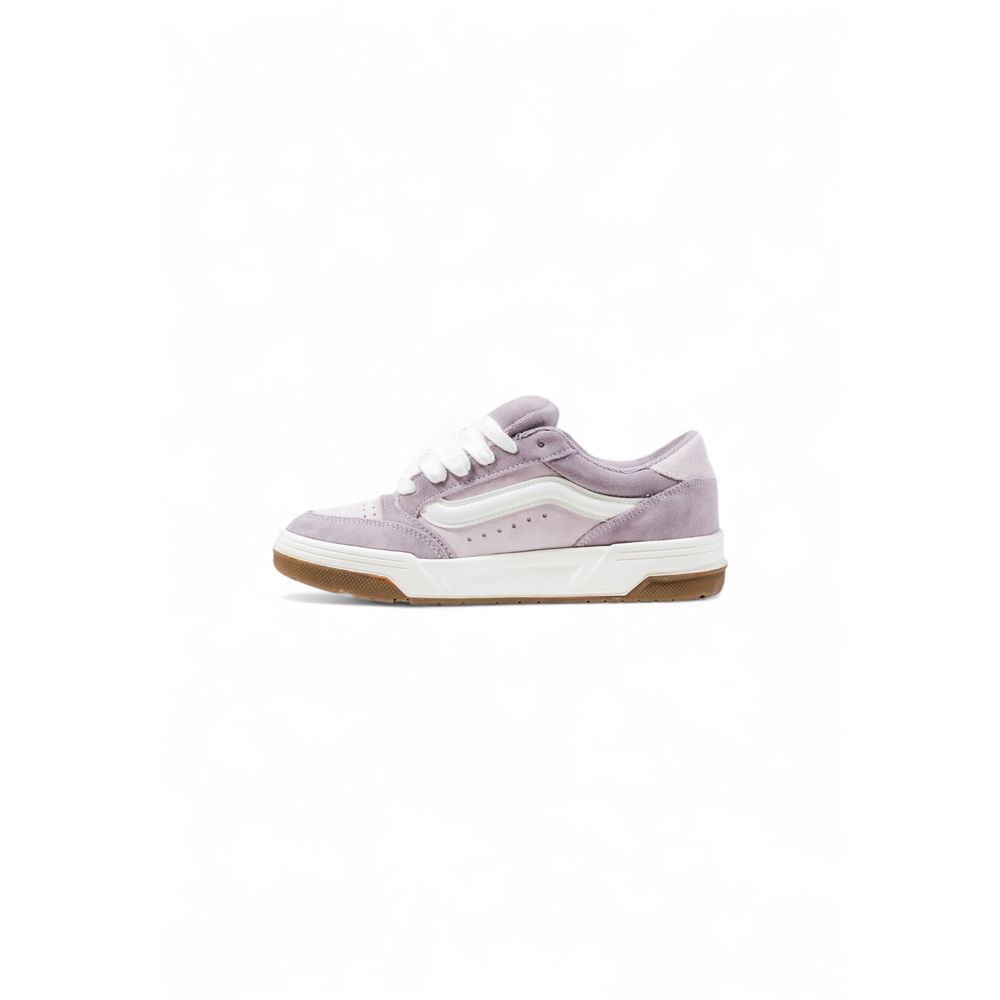 Vans Purple Leather Low Top Sneakers