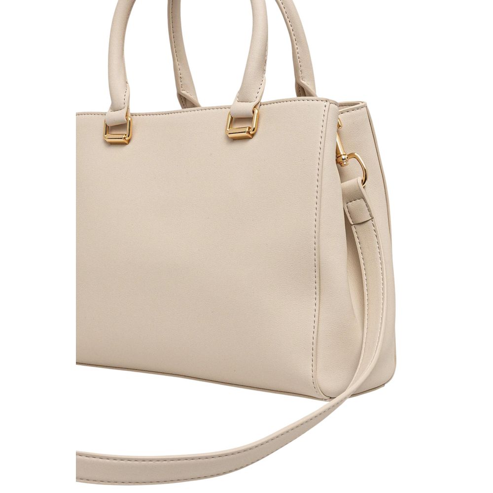 Sac à main Love Moschino beige en polyéthylène