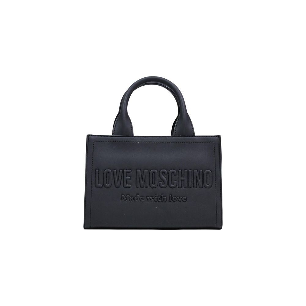 Love Moschino Black Polyethylene Handbag