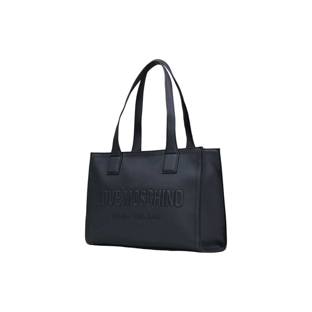 Love Moschino Black Polyethylene Handbag