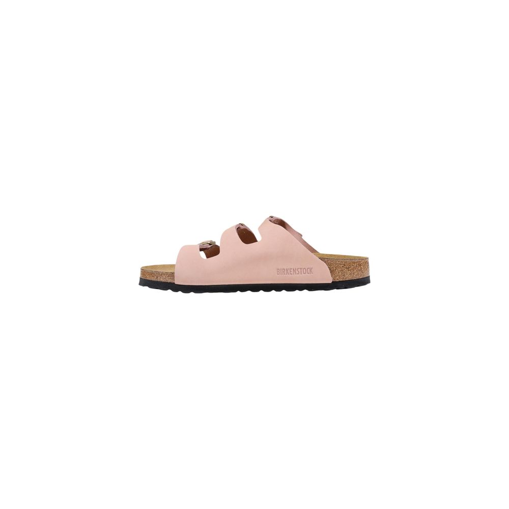 Sandales plates en cuir multicolore Birkenstock