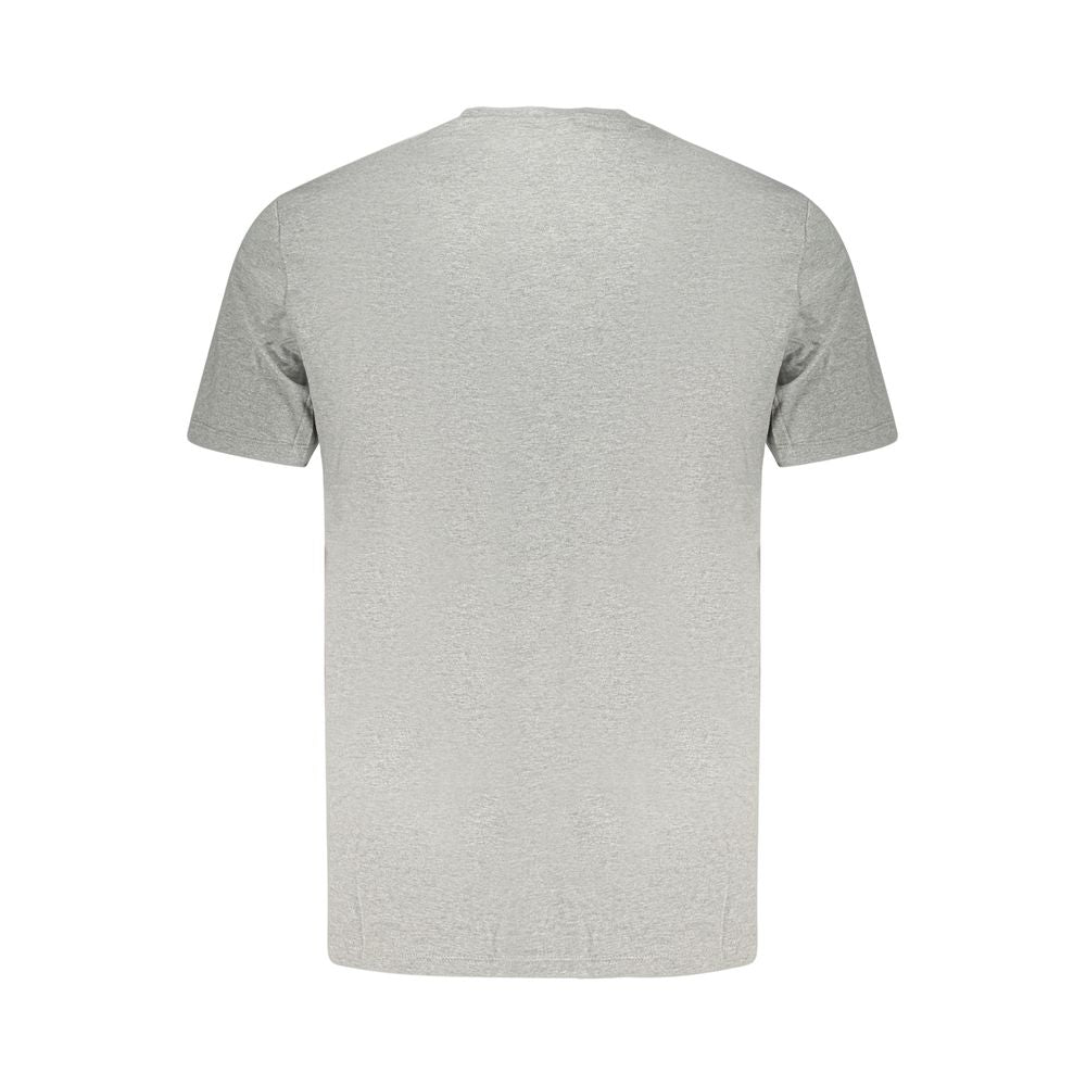 T-shirt en coton gris pour homme Calvin Klein