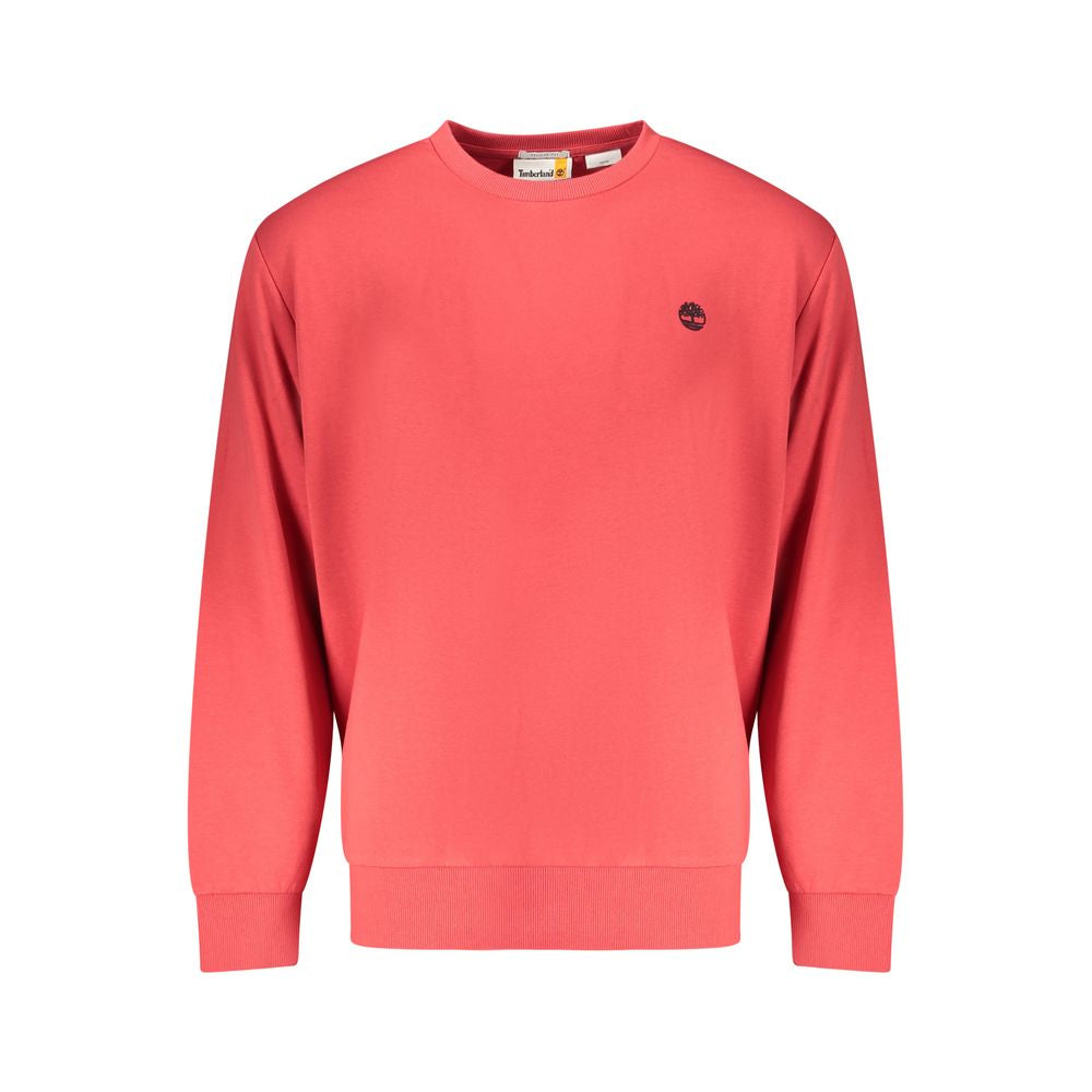 Timberland "Red Cotton Men Sweatshirt"