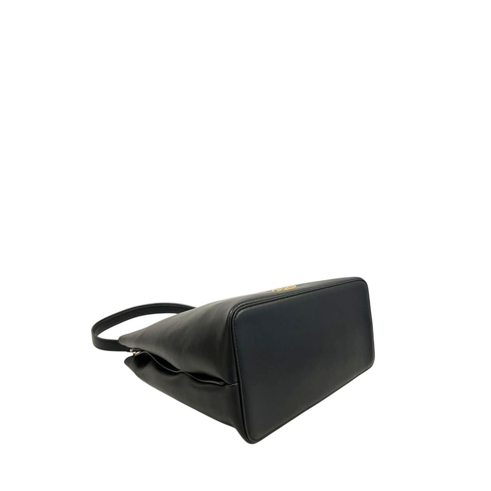 Sac bandoulière Twinset noir en similicuir pour femme