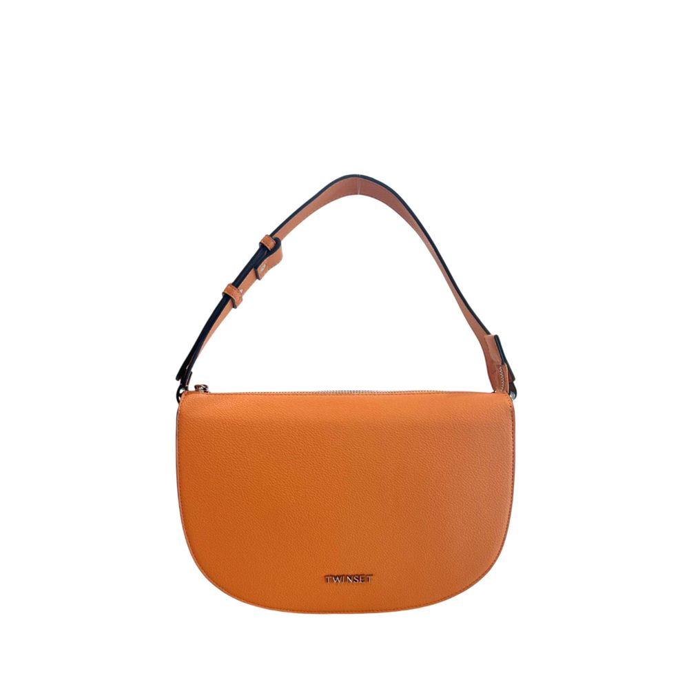 Sac bandoulière Twinset en polyuréthane orange pour femme