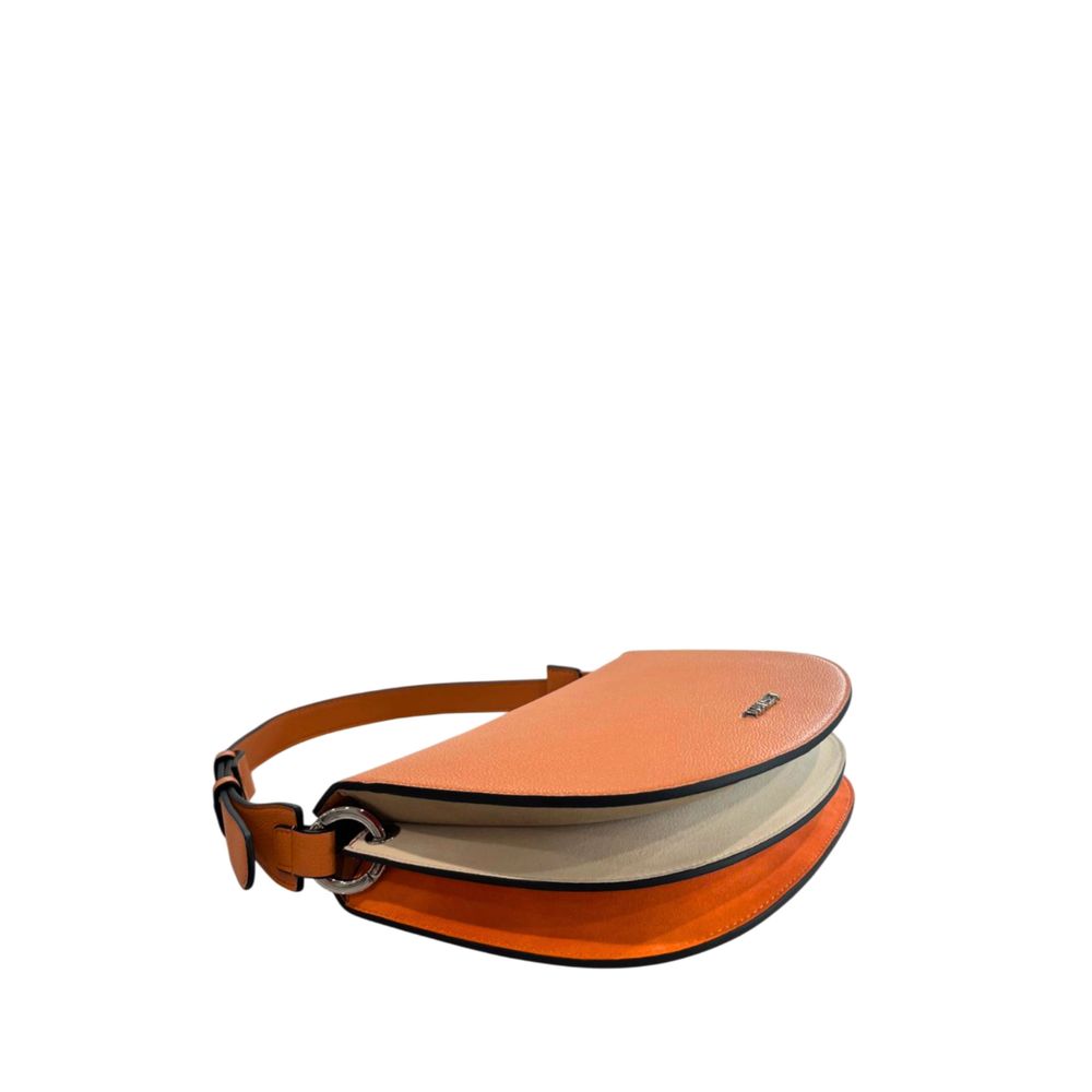 Twinset orange Polyurethan Damen Umhängetasche