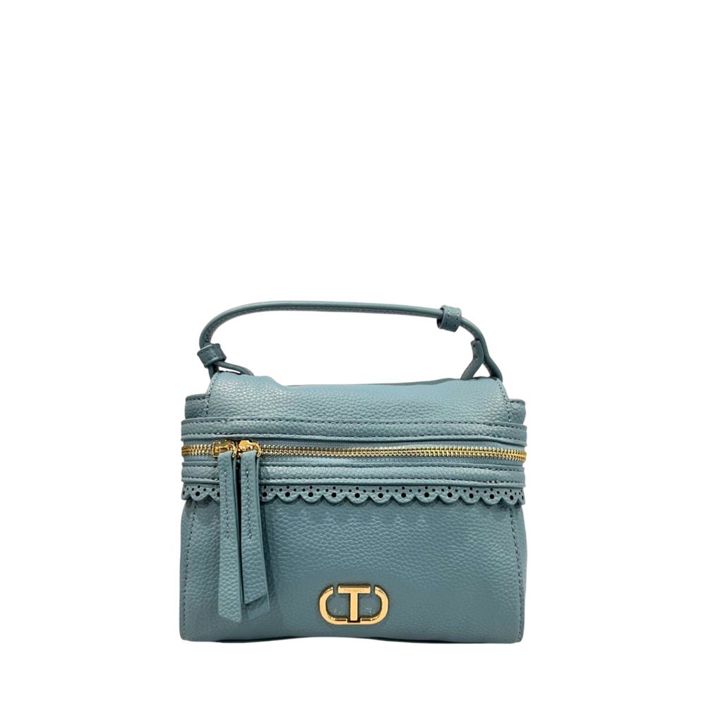 Sac à main Twinset bleu en polyuréthane pour femme
