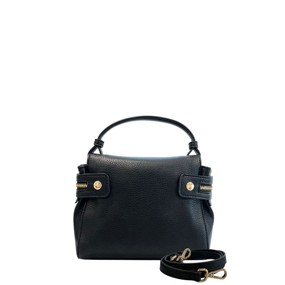 Twinset Schwarze PU-Damenhandtasche