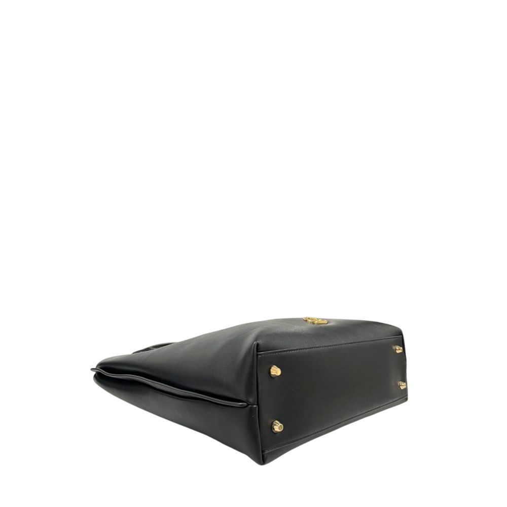 Sac bandoulière Twinset noir en similicuir pour femme