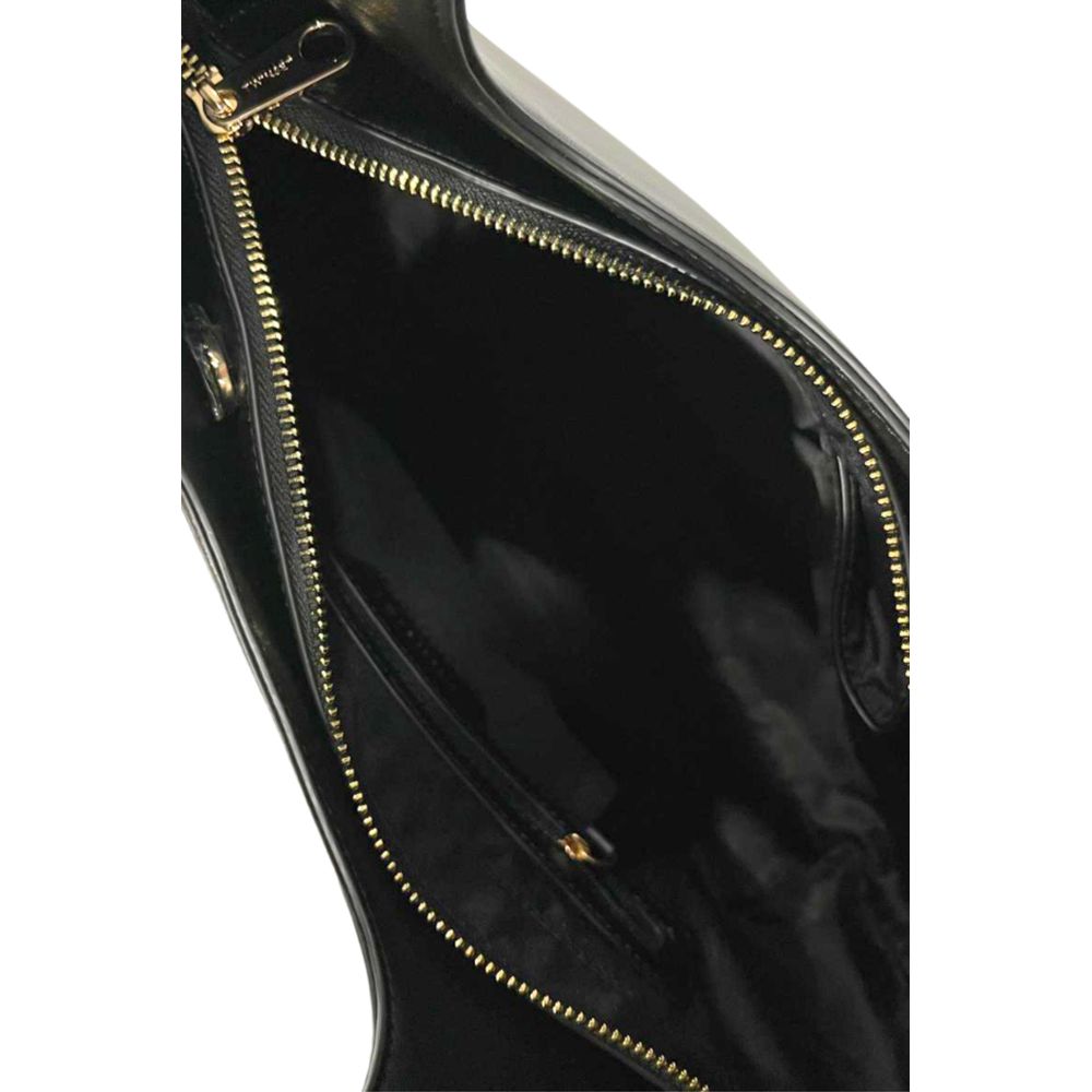 Sac bandoulière Twinset noir en similicuir pour femme