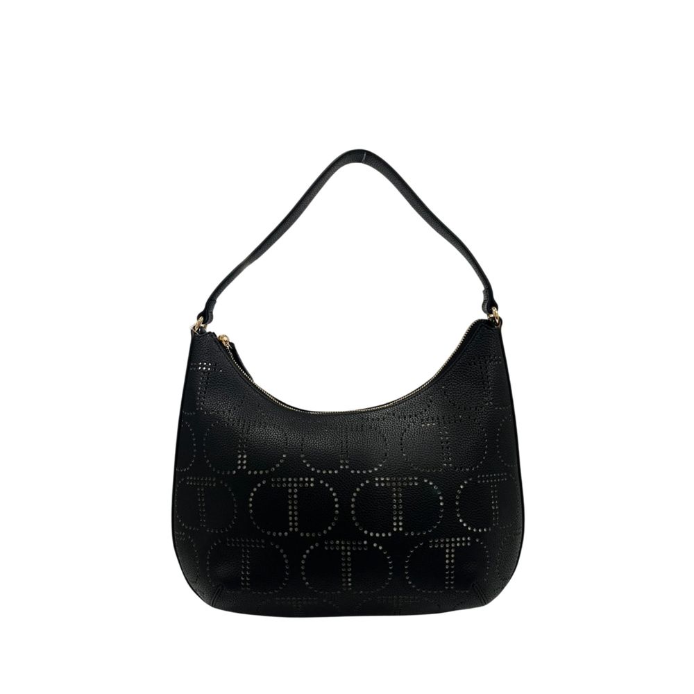 Twinset Schwarze Damenhandtasche aus PU