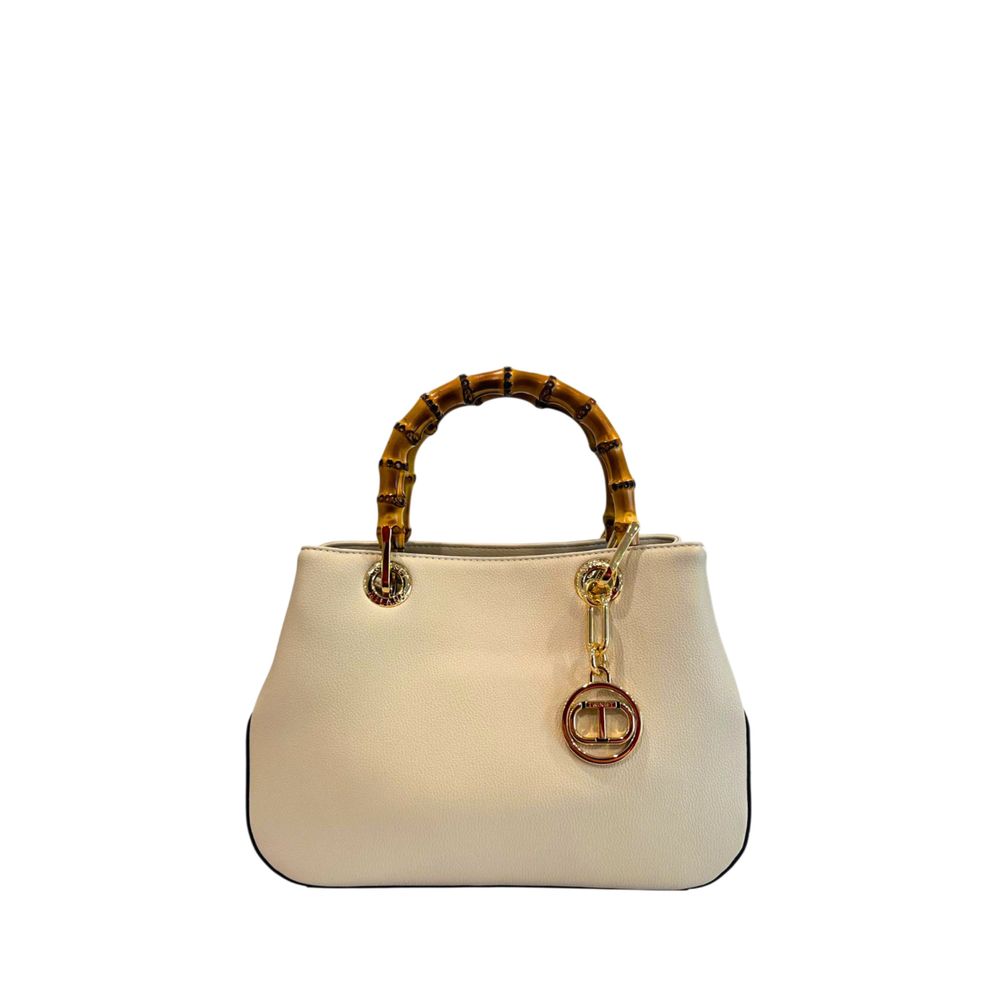 Sac à main femme Twinset beige en PU