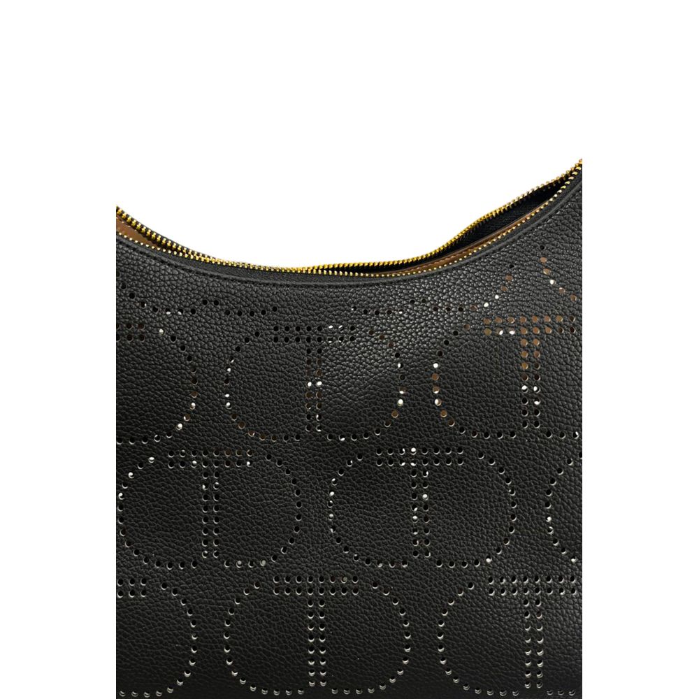 Twinset Schwarze Damenhandtasche aus PU