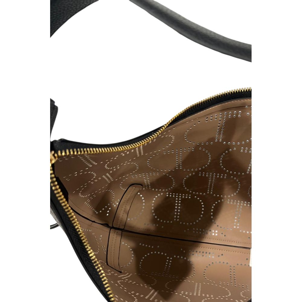 Twinset Schwarze Damenhandtasche aus PU