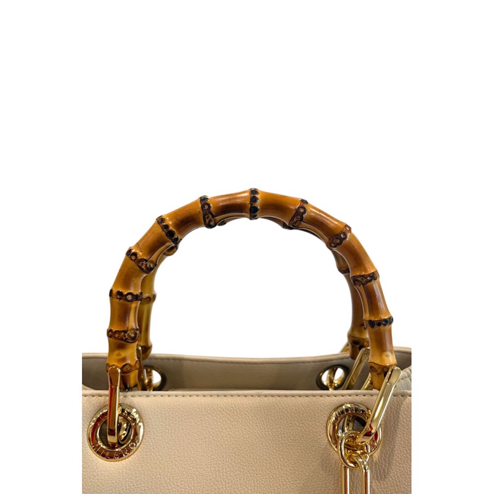 Sac à main femme Twinset beige en PU