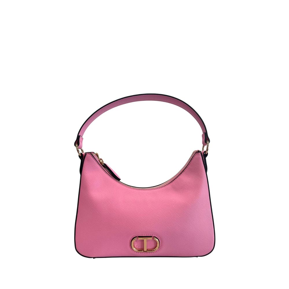 Sac à bandoulière Twinset en PU rose pour femme