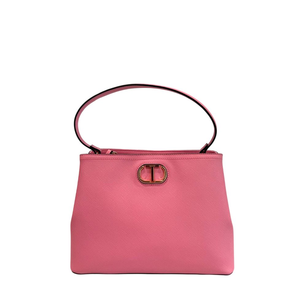 Sac à main Twinset pour femme en PU rose