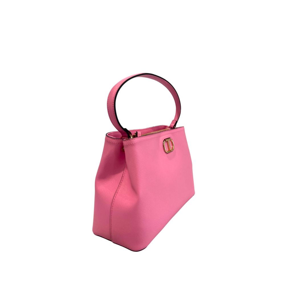 Sac à main Twinset pour femme en PU rose