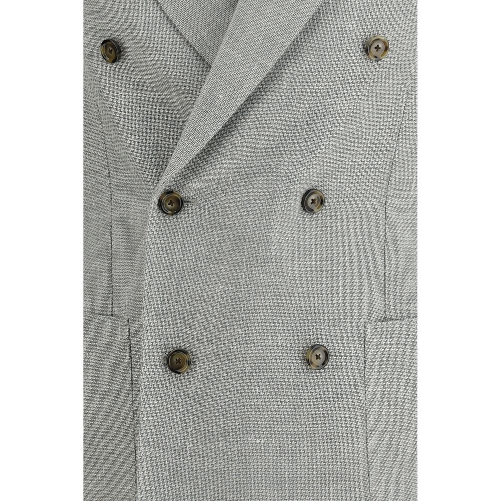 Lardini Bicolor Wool Blazer