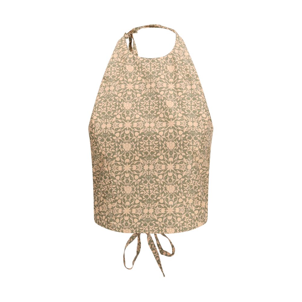 Kristina Ti Multicolor Viscose Top