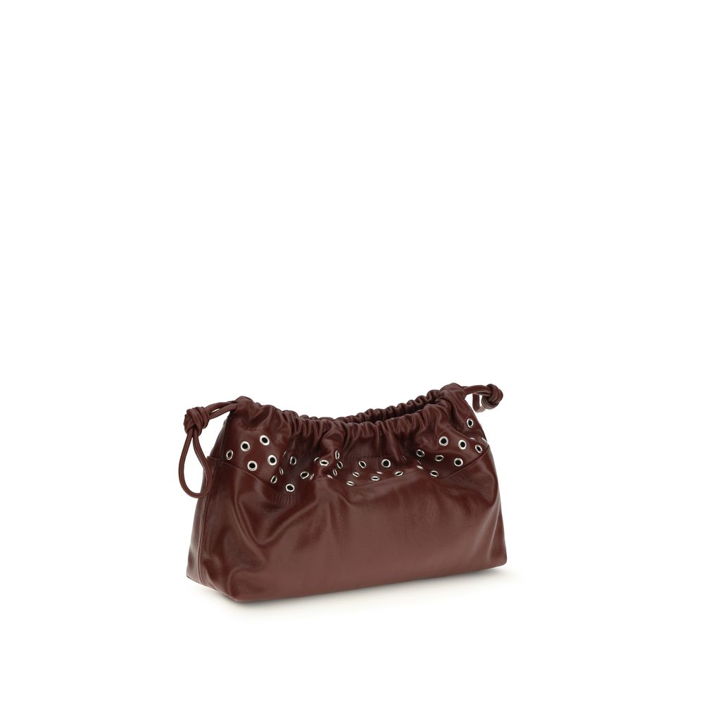 Pierre Hardy Bordeaux Kalbsleder Bos Taurus Clutch-Tasche