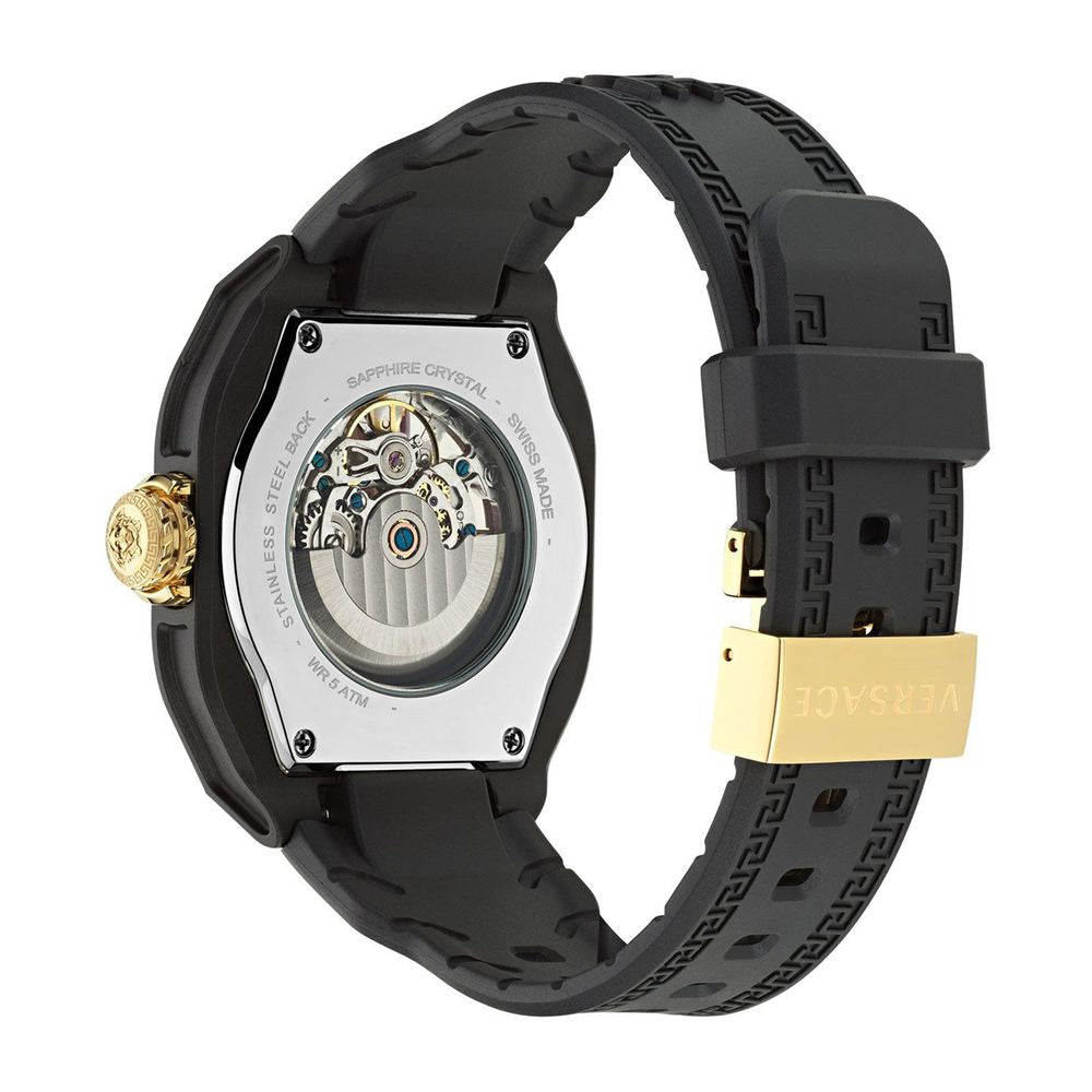 Versace Black Synthetic Bracelet Watch