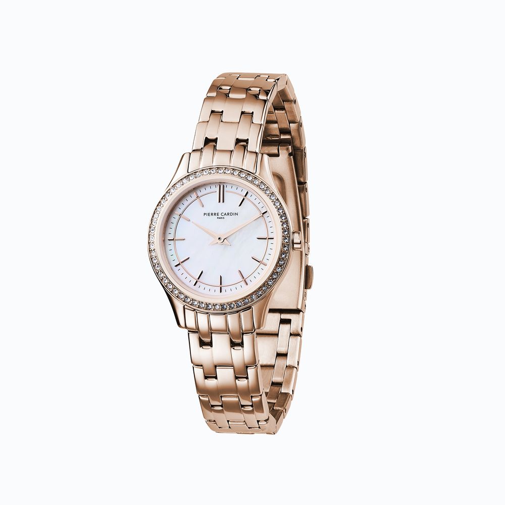 Pierre Cardin Mehrfarbige Edelstahl-Armbanduhr