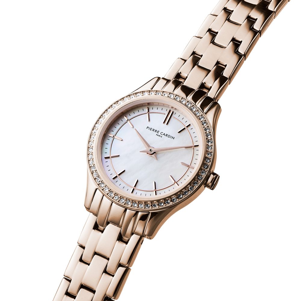 Pierre Cardin Mehrfarbige Edelstahl-Armbanduhr