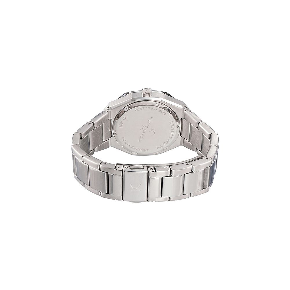 Pierre Cardin Gray Stainless Steel Dress Watch