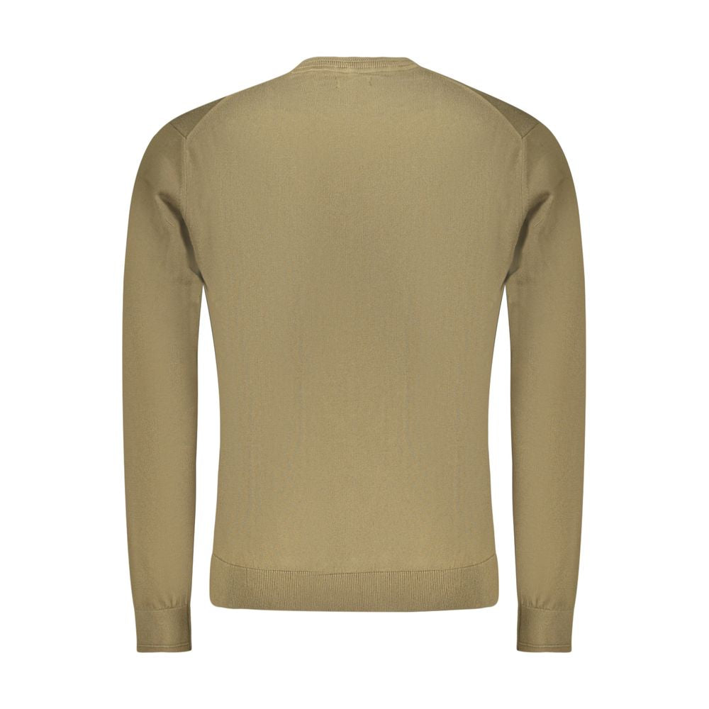 Napapijri Verde Cotton Men's Long-Sleeve Shirt