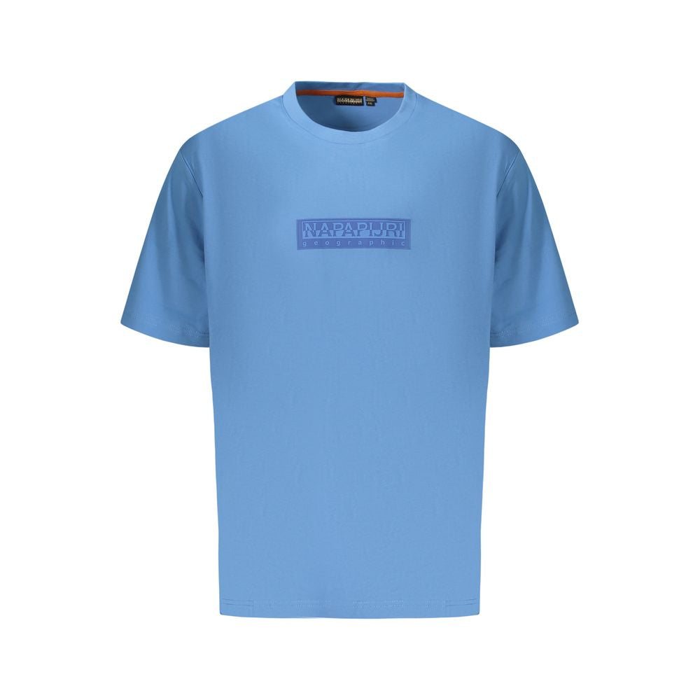Napapijri Azzurro Baumwoll-T-Shirt für Herren