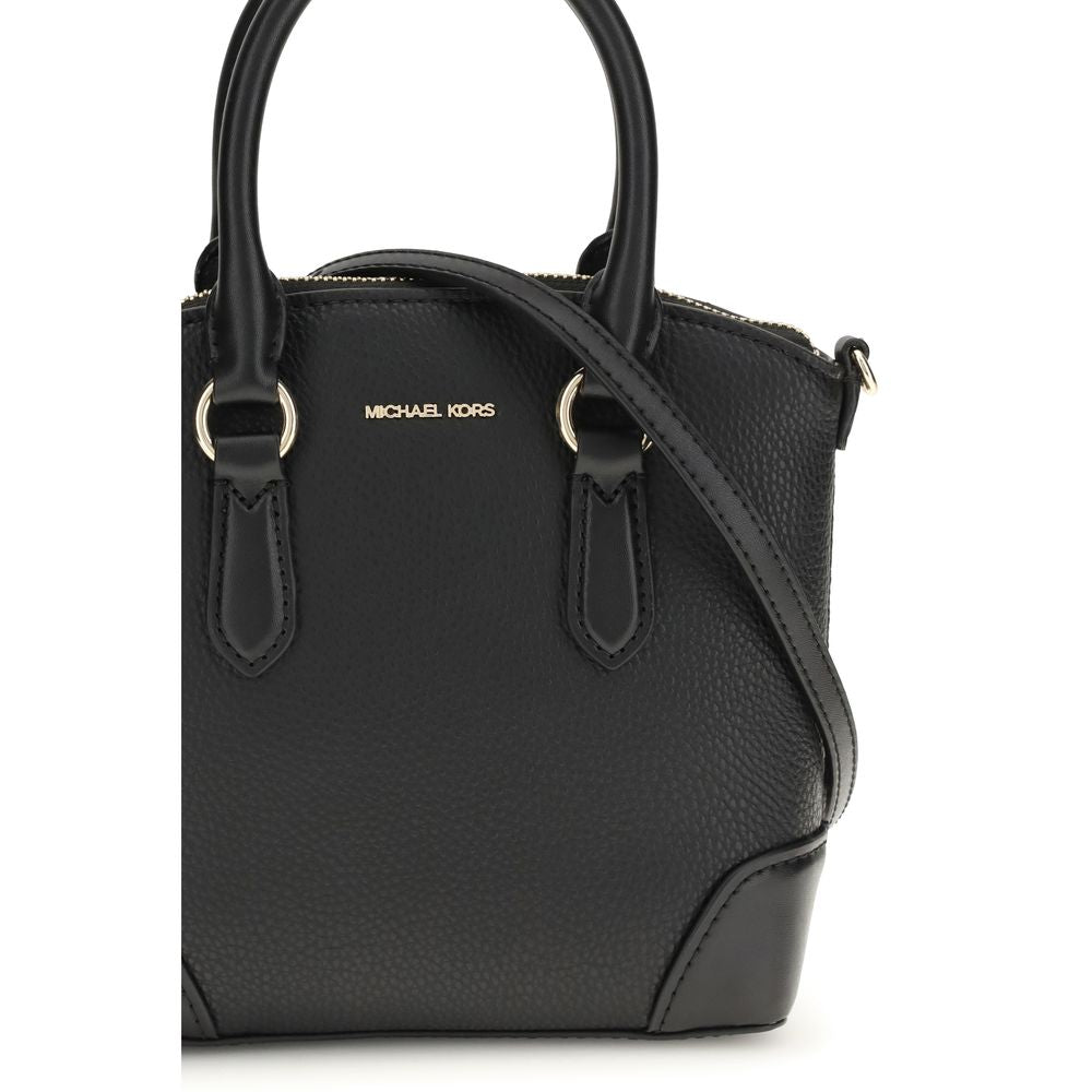 Michael Kors Black Calf Leather Bos Taurus Handbag