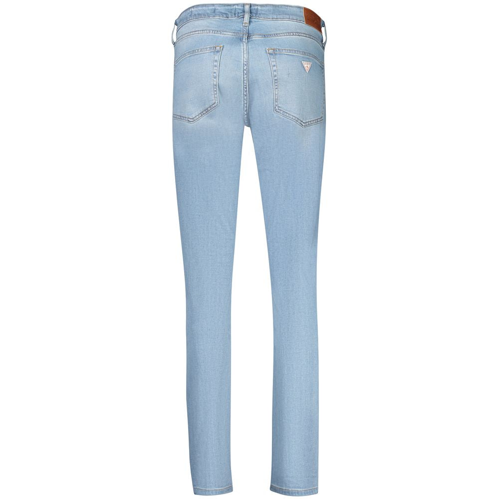 Guess Jeans Azzurro Lyocell Women's Skinny Jean