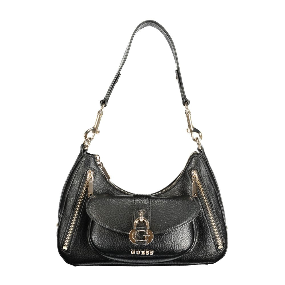 Guess Jeans Black Polyurethane Women Handbag