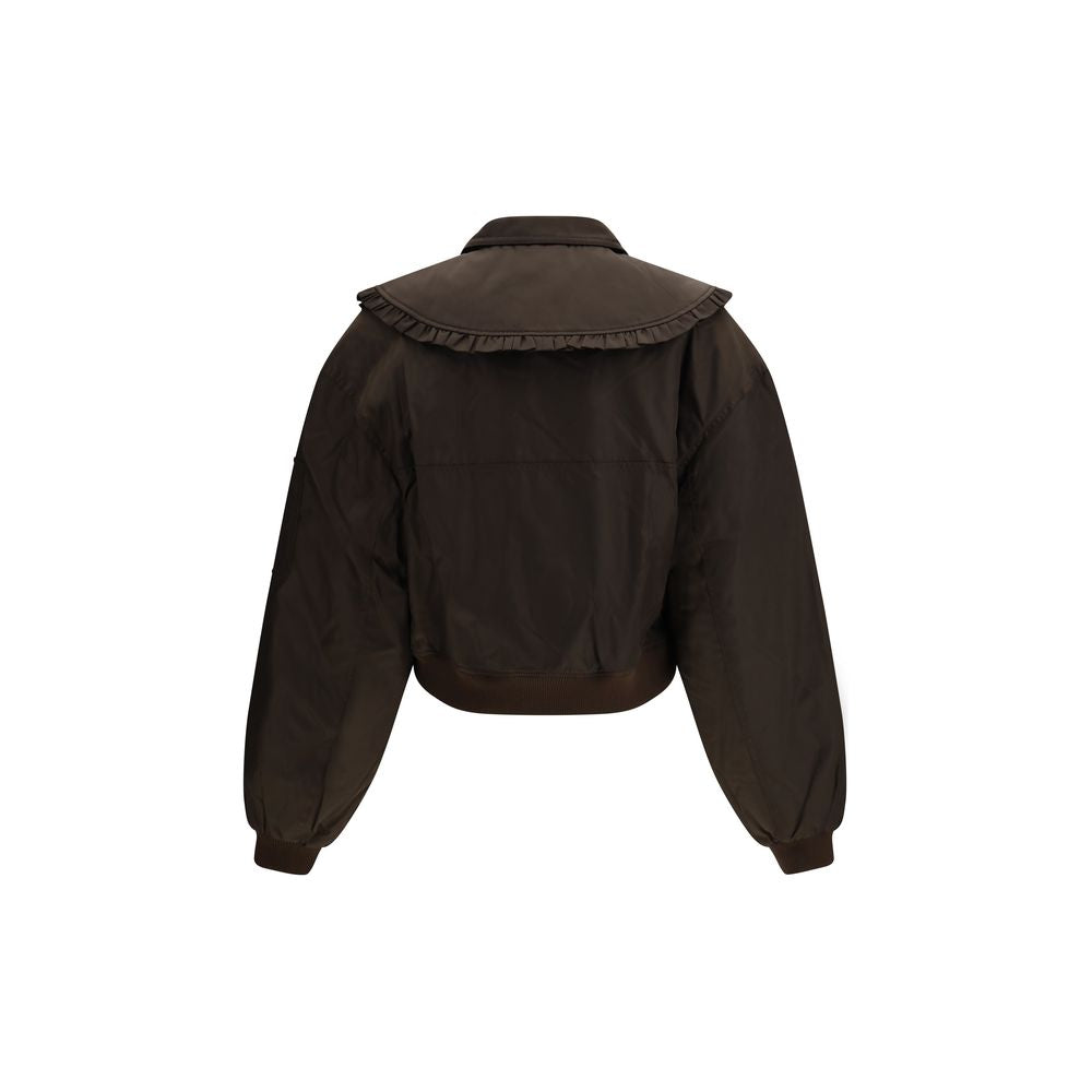 Bomber bicolore en polyamide Ganni