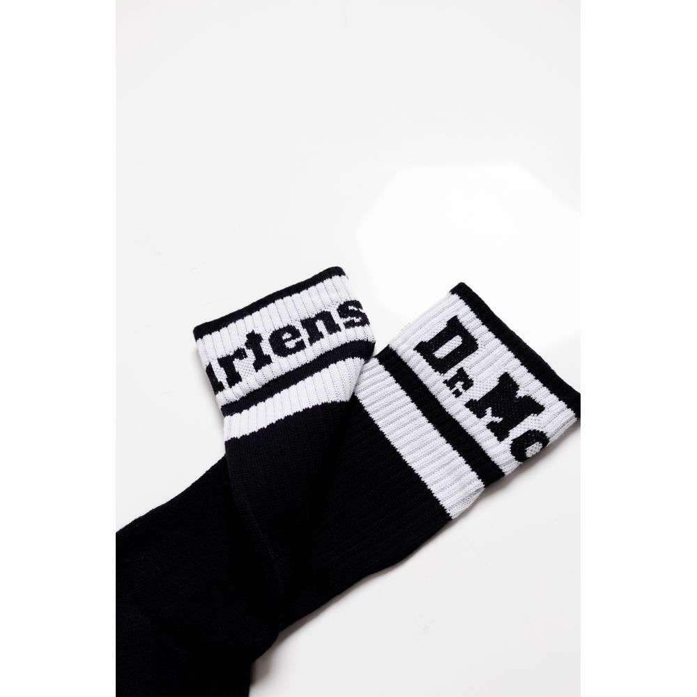 Dr. Martens Black Polyester Socks