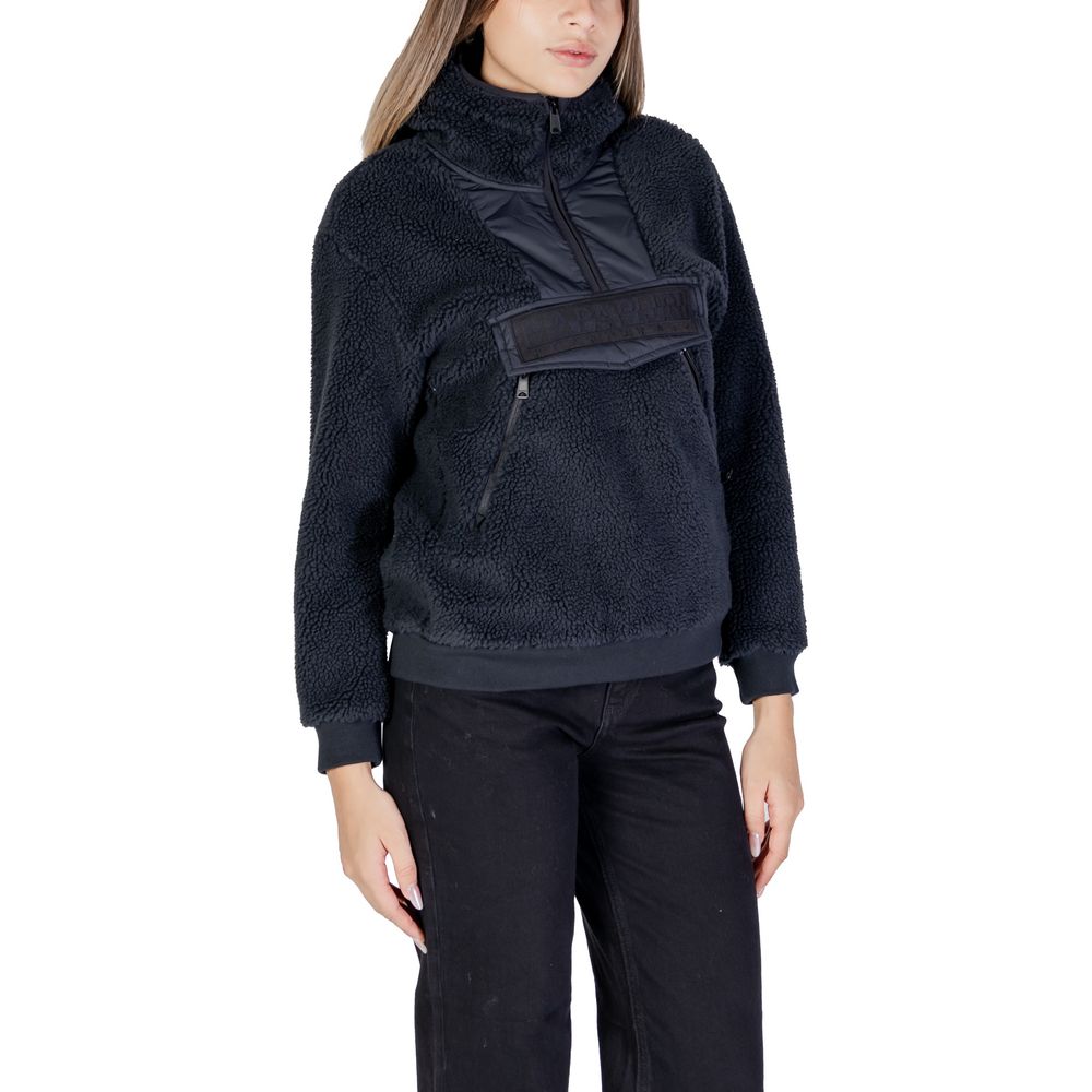 Napapijri Black Polyester Shell Jacket