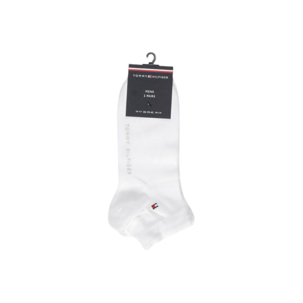 Tommy Hilfiger White Cotton Socks