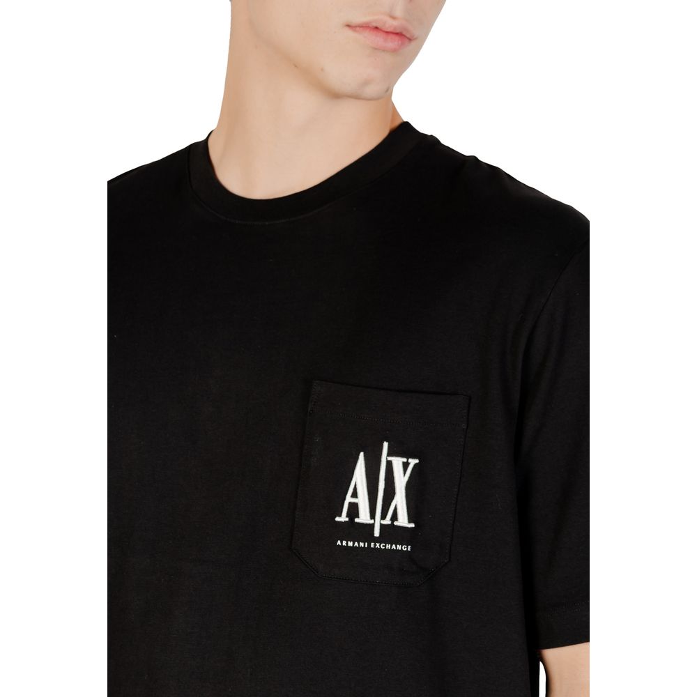 Armani Exchange Schwarze Sportbekleidung aus Baumwolle