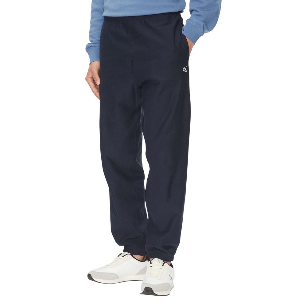 Calvin Klein Jeans Blue Cotton Joggers (Workout Pants)