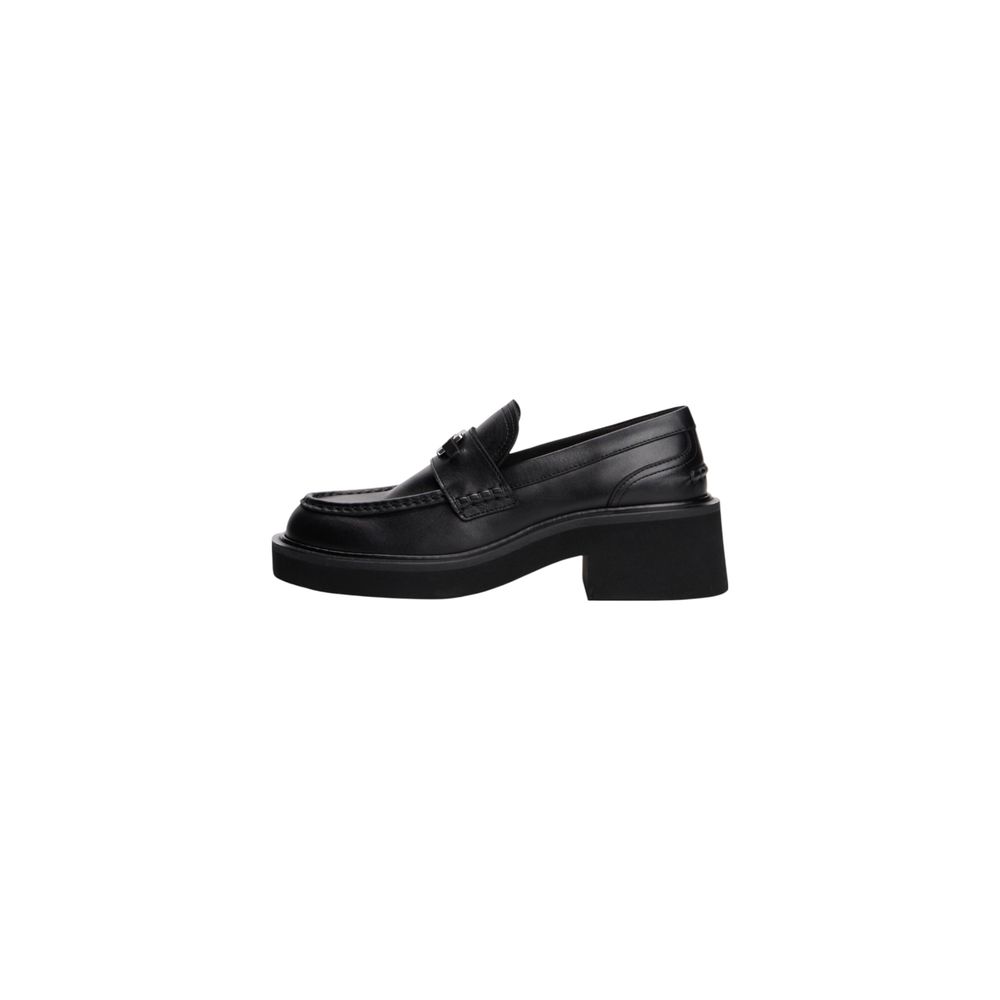 Tommy Hilfiger Jeans Black Leather Pumps