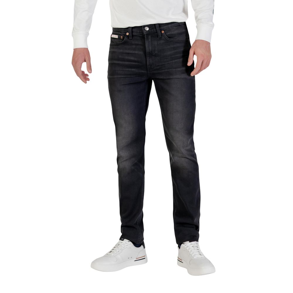 Calvin Klein Jeans Blue Cotton Skinny Jeans