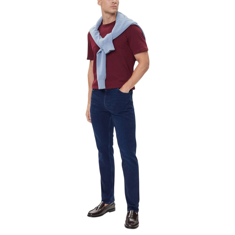 Tommy Hilfiger Jeans aus recycelter Baumwolle, lockere Passform, Blau