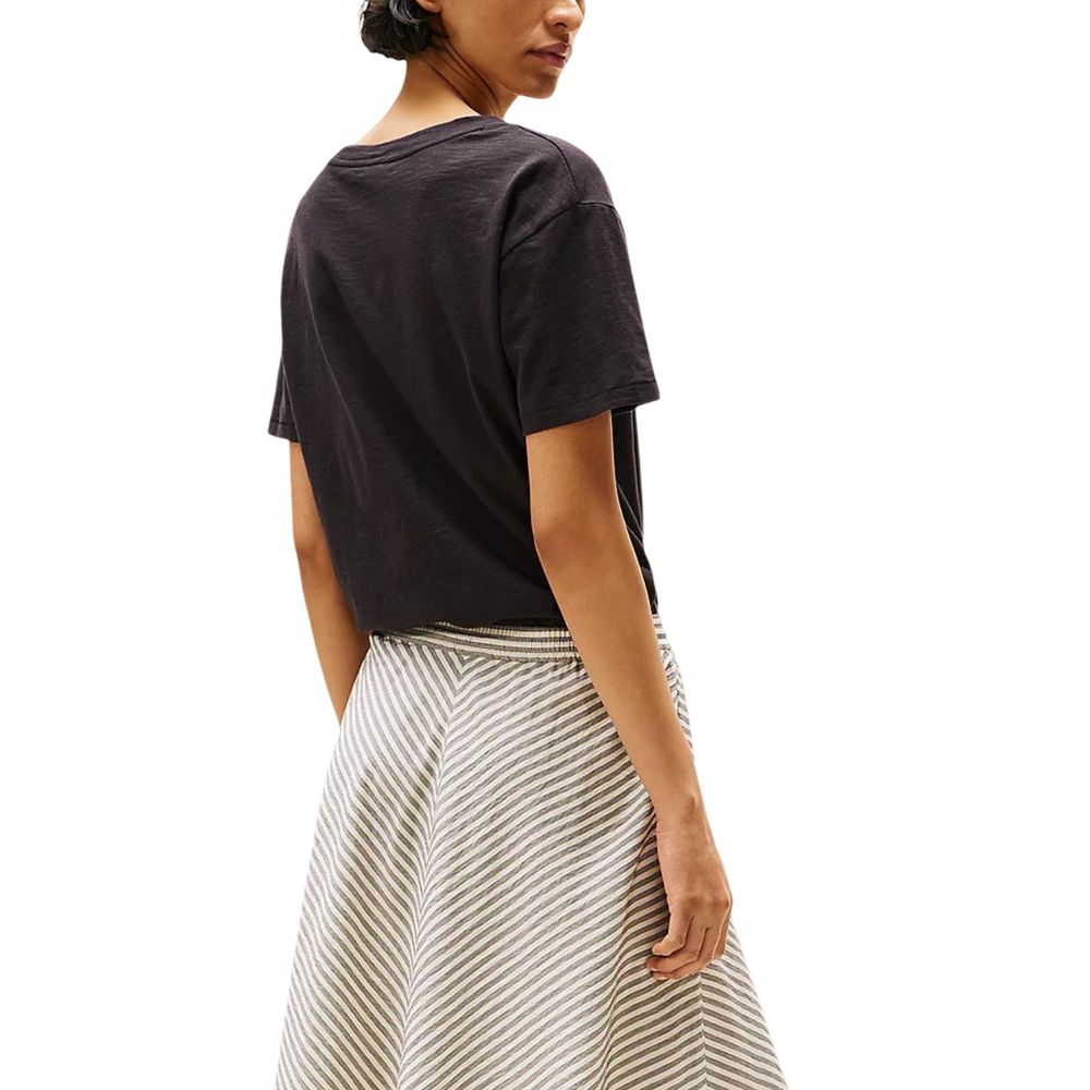 Tommy Hilfiger Black Organic Cotton T-Shirt