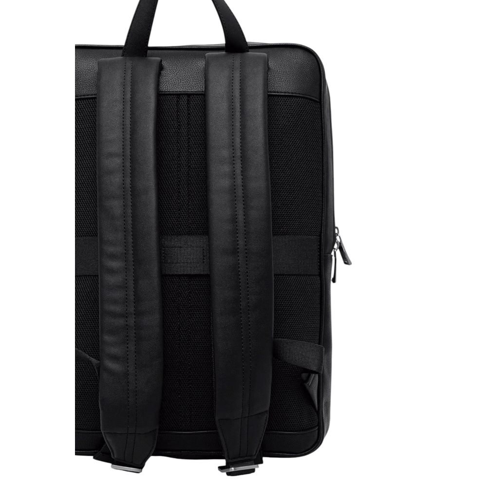 Calvin Klein Black Polyethylene Backpack