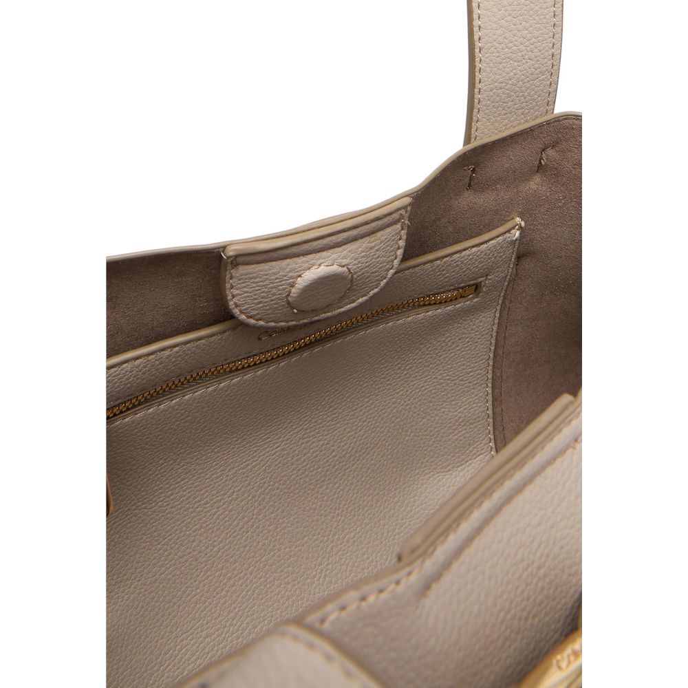 Sac à main Calvin Klein en polyéthylène gris