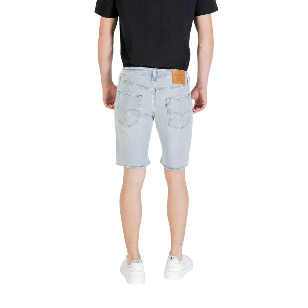 Levi's Light Blue Cotton Bermuda Shorts
