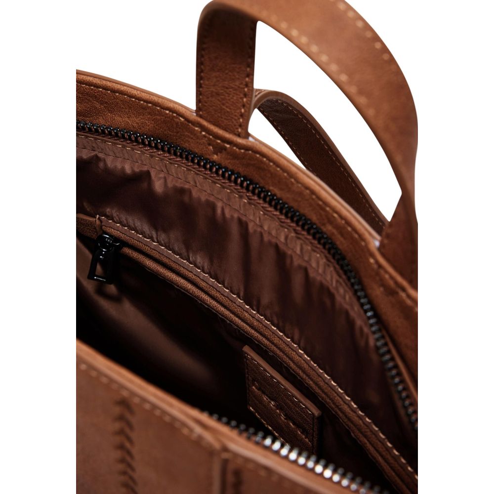 Desigual Brown Polyethylene Backpack