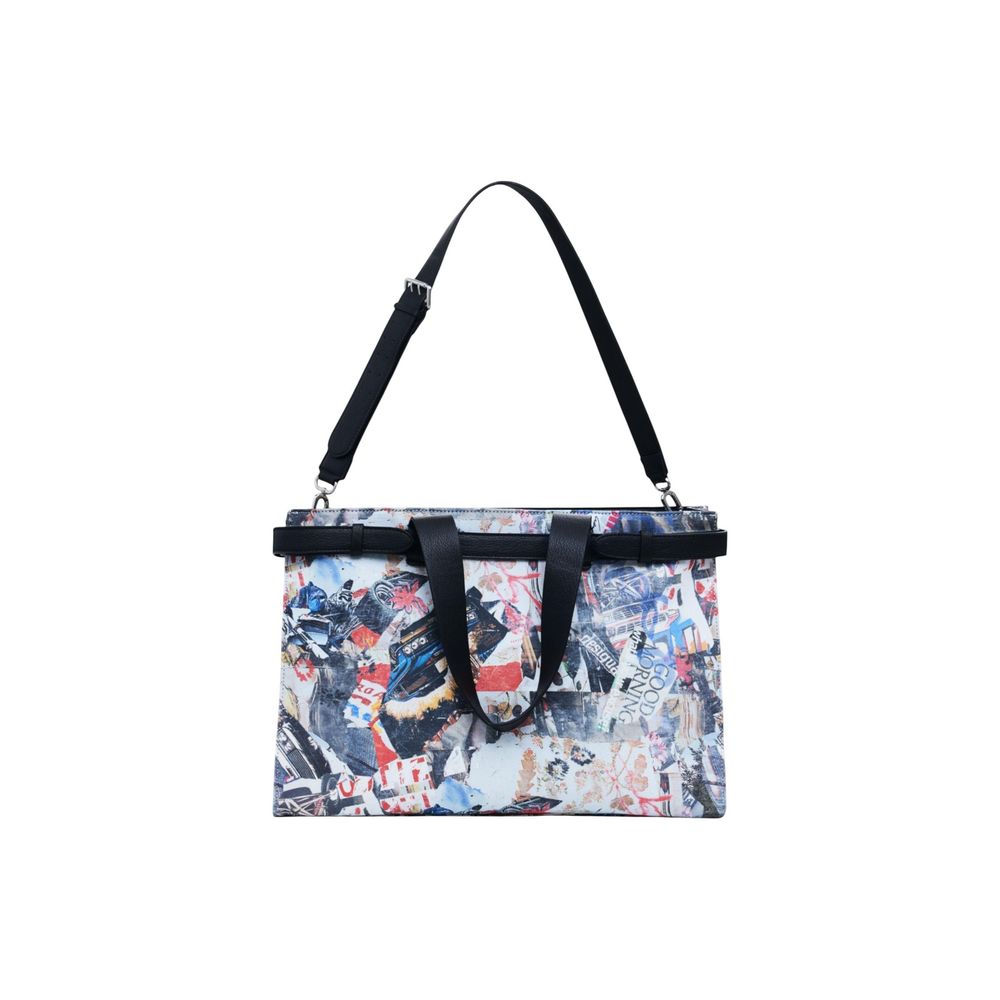 Desigual Black Cotton Handbag